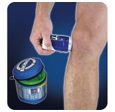 Massageador de Gelo Portátil com Cooler.